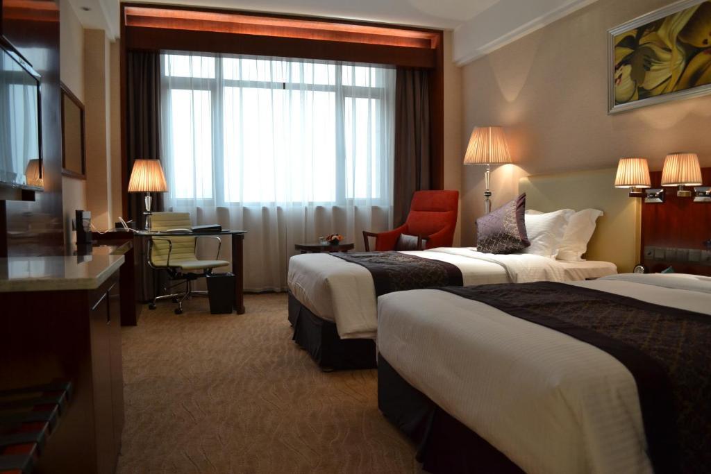 Wuhan Tianchimel Hotel Oda fotoğraf